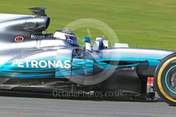 World © Octane Photographic Ltd. Formula 1 - Winter Test 2. Valtteri Bottas - Mercedes AMG Petronas F1 W08 EQ Energy+. Circuit de Barcelona-Catalunya. Tuesday 7th March 2017. Digital Ref: 1784CB1D1085