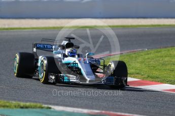 World © Octane Photographic Ltd. Formula 1 - Winter Test 2. Valtteri Bottas - Mercedes AMG Petronas F1 W08 EQ Energy+. Circuit de Barcelona-Catalunya. Tuesday 7th March 2017. Digital Ref: 1784CB1D1244