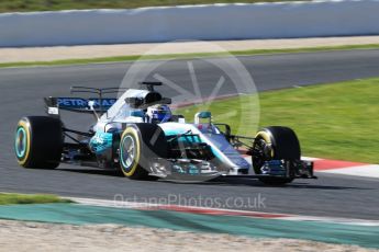 World © Octane Photographic Ltd. Formula 1 - Winter Test 2. Valtteri Bottas - Mercedes AMG Petronas F1 W08 EQ Energy+. Circuit de Barcelona-Catalunya. Tuesday 7th March 2017. Digital Ref: 1784CB1D1307