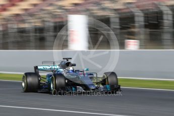 World © Octane Photographic Ltd. Formula 1 - Winter Test 2. Valtteri Bottas - Mercedes AMG Petronas F1 W08 EQ Energy+. Circuit de Barcelona-Catalunya. Tuesday 7th March 2017. Digital Ref: 1784CB1D1317