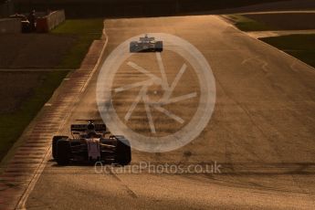 World © Octane Photographic Ltd. Formula 1 - Winter Test 2. Felipe Massa - Williams Martini Racing FW40 and Daniel Ricciardo - Red Bull Racing RB13. Circuit de Barcelona-Catalunya. Tuesday 7th March 2017. Digital Ref :1784CB1D1549