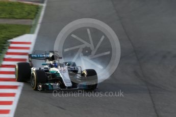 World © Octane Photographic Ltd. Formula 1 - Winter Test 2. Valtteri Bottas - Mercedes AMG Petronas F1 W08 EQ Energy+. Circuit de Barcelona-Catalunya. Tuesday 7th March 2017. Digital Ref :1784CB1D1621