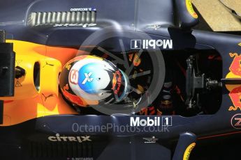 World © Octane Photographic Ltd. Formula 1 - Winter Test 2. Daniel Ricciardo - Red Bull Racing RB13. Circuit de Barcelona-Catalunya. Tuesday 7th March 2017. Digital Ref :1784CB1D4841
