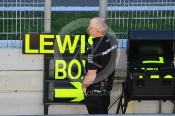 World © Octane Photographic Ltd. Formula 1 - Winter Test 2. Lewis Hamilton - Mercedes AMG Petronas F1 W08 EQ Energy+. Circuit de Barcelona-Catalunya. Tuesday 7th March 2017. Digital Ref :1784CB1D4956