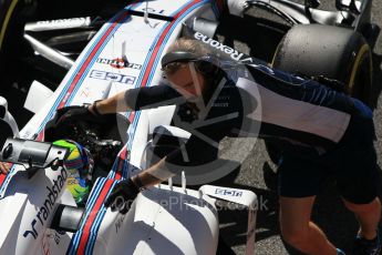 World © Octane Photographic Ltd. Formula 1 - Winter Test 2. Felipe Massa - Williams Martini Racing FW40. Circuit de Barcelona-Catalunya. Tuesday 7th March 2017. Digital Ref :1784CB1D5023