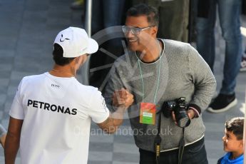 World © Octane Photographic Ltd. Formula 1 - Winter Test 2. Lewis Hamilton - Mercedes AMG Petronas F1 W08 EQ Energy+. Circuit de Barcelona-Catalunya. Tuesday 7th March 2017. Digital Ref :1784CB1D5057