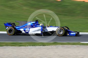 World © Octane Photographic Ltd. Formula 1 - Winter Test 2. Marcus Ericsson – Sauber F1 Team C36. Circuit de Barcelona-Catalunya. Tuesday 7th March 2017. Digital Ref: 1784CB1D5208