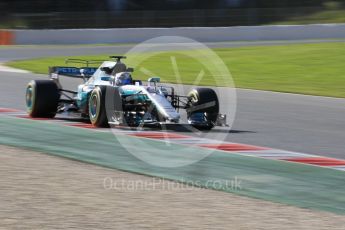 World © Octane Photographic Ltd. Formula 1 - Winter Test 2. Valtteri Bottas - Mercedes AMG Petronas F1 W08 EQ Energy+. Circuit de Barcelona-Catalunya. Tuesday 7th March 2017. Digital Ref: 1784CB1D5313