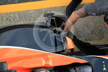 World © Octane Photographic Ltd. Formula 1 - Winter Test 2. Stoffel Vandoorne - McLaren Honda MCL32. Circuit de Barcelona-Catalunya. Tuesday 7th March 2017. Digital Ref :1784CB1D5455