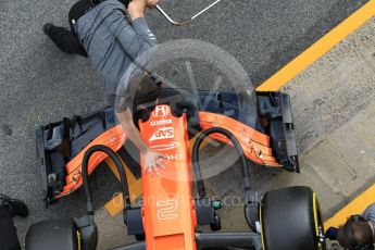 World © Octane Photographic Ltd. Formula 1 - Winter Test 2. Stoffel Vandoorne - McLaren Honda MCL32. Circuit de Barcelona-Catalunya. Tuesday 7th March 2017. Digital Ref :1784CB1D5471