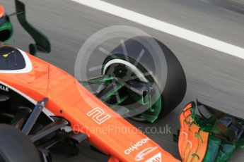 World © Octane Photographic Ltd. Formula 1 - Winter Test 2. Stoffel Vandoorne - McLaren Honda MCL32. Circuit de Barcelona-Catalunya. Tuesday 7th March 2017. Digital Ref :1784CB1D5527