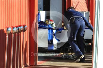 World © Octane Photographic Ltd. Formula 1 - Winter Test 2. Pascal Wehrlein – Sauber F1 Team C36. Circuit de Barcelona-Catalunya. Tuesday 7th March 2017. Digital Ref :1784LB1D2492