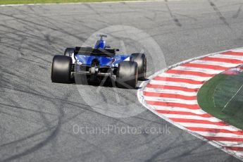 World © Octane Photographic Ltd. Formula 1 - Winter Test 2. Pascal Wehrlein – Sauber F1 Team C36. Circuit de Barcelona-Catalunya. Tuesday 7th March 2017. Digital Ref :1784LB1D2708