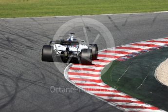 World © Octane Photographic Ltd. Formula 1 - Winter Test 2. Felipe Massa - Williams Martini Racing FW40. Circuit de Barcelona-Catalunya. Tuesday 7th March 2017. Digital Ref :1784LB1D2755
