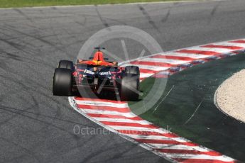 World © Octane Photographic Ltd. Formula 1 - Winter Test 2. Daniel Ricciardo - Red Bull Racing RB13. Circuit de Barcelona-Catalunya. Tuesday 7th March 2017. Digital Ref :1784LB1D2804