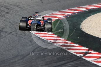 World © Octane Photographic Ltd. Formula 1 - Winter Test 2. Stoffel Vandoorne - McLaren Honda MCL32. Circuit de Barcelona-Catalunya. Tuesday 7th March 2017. Digital Ref :1784LB1D2812