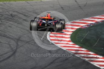 World © Octane Photographic Ltd. Formula 1 - Winter Test 2. Daniel Ricciardo - Red Bull Racing RB13. Circuit de Barcelona-Catalunya. Tuesday 7th March 2017. Digital Ref :1784LB1D2817