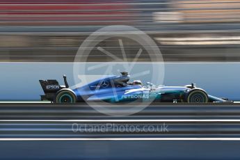 World © Octane Photographic Ltd. Formula 1 - Winter Test 2. Lewis Hamilton - Mercedes AMG Petronas F1 W08 EQ Energy+. Circuit de Barcelona-Catalunya. Tuesday 7th March 2017. Digital Ref :1784LB1D2971