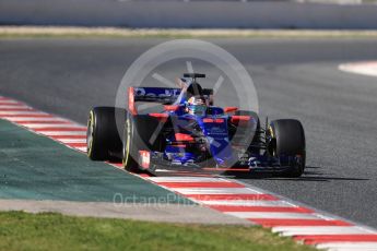 World © Octane Photographic Ltd. Formula 1 - Winter Test 2. Daniil Kvyat - Scuderia Toro Rosso STR12. Circuit de Barcelona-Catalunya. Tuesday 7th March 2017. Digital Ref :1784LB1D3131