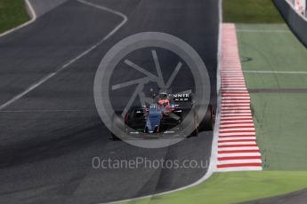 World © Octane Photographic Ltd. Formula 1 - Winter Test 2. Esteban Ocon - Sahara Force India VJM10. Circuit de Barcelona-Catalunya. Tuesday 7th March 2017. Digital Ref : 1784LB1D3211