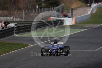 World © Octane Photographic Ltd. Formula 1 - Winter Test 2. Marcus Ericsson – Sauber F1 Team C36. Circuit de Barcelona-Catalunya. Tuesday 7th March 2017. Digital Ref : 1784LB1D3270