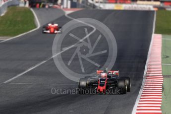 World © Octane Photographic Ltd. Formula 1 - Winter Test 2. Kevin Magnussen - Haas F1 Team VF-17. Circuit de Barcelona-Catalunya. Tuesday 7th March 2017. Digital Ref: 1784LB1D3313