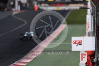 World © Octane Photographic Ltd. Formula 1 - Winter Test 2. Valtteri Bottas - Mercedes AMG Petronas F1 W08 EQ Energy+. Circuit de Barcelona-Catalunya. Tuesday 7th March 2017. Digital Ref: 1784LB1D3363