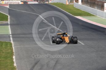 World © Octane Photographic Ltd. Formula 1 - Winter Test 2. Nico Hulkenberg - Renault Sport F1 Team R.S.17. Circuit de Barcelona-Catalunya. Tuesday 7th March 2017. Digital Ref: 1784LB1D3460