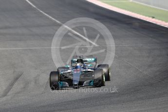 World © Octane Photographic Ltd. Formula 1 - Winter Test 2. Valtteri Bottas - Mercedes AMG Petronas F1 W08 EQ Energy+. Circuit de Barcelona-Catalunya. Tuesday 7th March 2017. Digital Ref: 1784LB1D3503