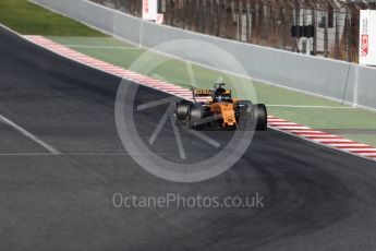 World © Octane Photographic Ltd. Formula 1 - Winter Test 2. Nico Hulkenberg - Renault Sport F1 Team R.S.17. Circuit de Barcelona-Catalunya. Tuesday 7th March 2017. Digital Ref: 1784LB1D3538