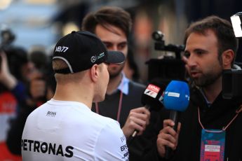 World © Octane Photographic Ltd. Formula 1 - Winter Test 2. Valtteri Bottas - Mercedes AMG Petronas F1. Circuit de Barcelona-Catalunya. Tuesday 7th March 2017. Digital Ref: 1784LB1D3736