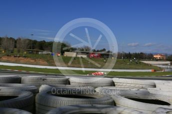 World © Octane Photographic Ltd. Formula 1 - Winter Test 2. Sebastian Vettel - Scuderia Ferrari SF70H. Circuit de Barcelona-Catalunya. Tuesday 7th March 2017. Digital Ref: 1784LB5D9465