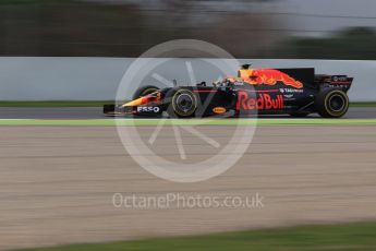World © Octane Photographic Ltd. Formula 1 - Winter Test 2. Max Verstappen - Red Bull Racing RB13. Circuit de Barcelona-Catalunya. Wednesday 8th March 2017. Digital Ref:1785CB1D1682