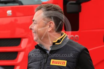 World © Octane Photographic Ltd. Formula 1 - Winter Test 2. Mario Isola – Pirelli Head of Car Racing. Circuit de Barcelona-Catalunya. Wednesday 8th March 2017. Digital Ref:1785CB1D1689