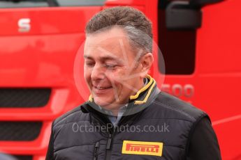 World © Octane Photographic Ltd. Formula 1 - Winter Test 2. Mario Isola – Pirelli Head of Car Racing. Circuit de Barcelona-Catalunya. Wednesday 8th March 2017. Digital Ref:1785CB1D1694