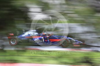 World © Octane Photographic Ltd. Formula 1 - Winter Test 2. Carlos Sainz - Scuderia Toro Rosso STR12. Circuit de Barcelona-Catalunya. Wednesday 8th March 2017. Digital Ref:1785CB1D1722