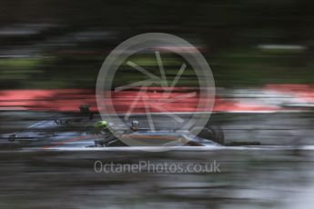 World © Octane Photographic Ltd. Formula 1 - Winter Test 2. Sergio Perez - Sahara Force India VJM10. Circuit de Barcelona-Catalunya. Wednesday 8th March 2017. Digital Ref:1785CB1D1821