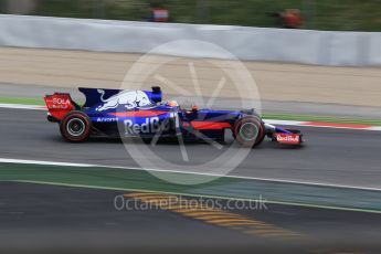 World © Octane Photographic Ltd. Formula 1 - Winter Test 2. Carlos Sainz - Scuderia Toro Rosso STR12. Circuit de Barcelona-Catalunya. Wednesday 8th March 2017. Digital Ref:1785CB1D1910