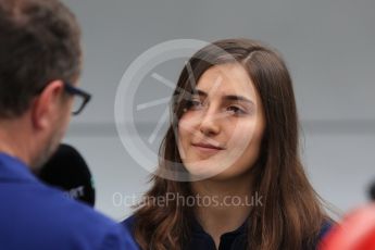 World © Octane Photographic Ltd. Formula 1 - Winter Test 2. Tatiana Calderon - Development Driver Sauber F1 Team. Circuit de Barcelona-Catalunya. Wednesday 8th March 2017. Digital Ref: 1785CB1D1984