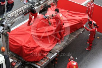 World © Octane Photographic Ltd. Formula 1 - Winter Test 2. Kimi Raikkonen - Scuderia Ferrari SF70H. Circuit de Barcelona-Catalunya. Wednesday 8th March 2017. Digital Ref:1785CB1D2095