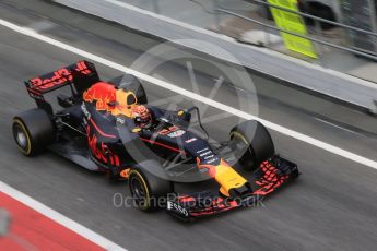 World © Octane Photographic Ltd. Formula 1 - Winter Test 2. Max Verstappen - Red Bull Racing RB13. Circuit de Barcelona-Catalunya. Wednesday 8th March 2017. Digital Ref:1785CB1D2132