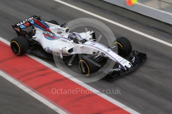 World © Octane Photographic Ltd. Formula 1 - Winter Test 2. Lance Stroll - Williams Martini Racing FW40. Circuit de Barcelona-Catalunya. Wednesday 8th March 2017. Digital Ref:1785CB1D2138