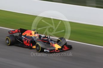 World © Octane Photographic Ltd. Formula 1 - Winter Test 2. Max Verstappen - Red Bull Racing RB13. Circuit de Barcelona-Catalunya. Wednesday 8th March 2017. Digital Ref:1785CB1D2217