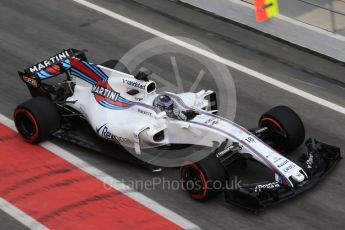 World © Octane Photographic Ltd. Formula 1 - Winter Test 2. Lance Stroll - Williams Martini Racing FW40. Circuit de Barcelona-Catalunya. Wednesday 8th March 2017. Digital Ref:1785CB1D2224