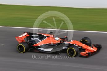 World © Octane Photographic Ltd. Formula 1 - Winter Test 2. Fernando Alonso - McLaren Honda MCL32. Circuit de Barcelona-Catalunya. Wednesday 8th March 2017. Digital Ref:1785CB1D2276