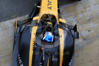 World © Octane Photographic Ltd. Formula 1 - Winter Test 2. Jolyon Palmer - Renault Sport F1 Team R.S.17. Circuit de Barcelona-Catalunya. Wednesday 8th March 2017. Digital Ref:1785CB1D2337