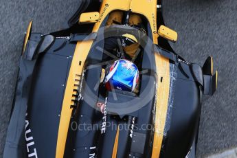 World © Octane Photographic Ltd. Formula 1 - Winter Test 2. Jolyon Palmer - Renault Sport F1 Team R.S.17. Circuit de Barcelona-Catalunya. Wednesday 8th March 2017. Digital Ref:1785CB1D2340