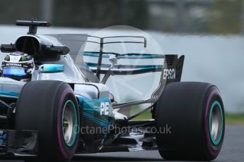 World © Octane Photographic Ltd. Formula 1 - Winter Test 2. Valtteri Bottas - Mercedes AMG Petronas F1 W08 EQ Energy+. Circuit de Barcelona-Catalunya. Wednesday 8th March 2017. Digital Ref:1785CB1D5648