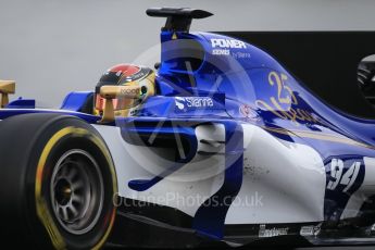 World © Octane Photographic Ltd. Formula 1 - Winter Test 2. Pascal Wehrlein – Sauber F1 Team C36. Circuit de Barcelona-Catalunya. Wednesday 8th March 2017. Digital Ref:1785CB1D5677