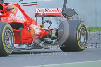 World © Octane Photographic Ltd. Formula 1 - Winter Test 2. Kimi Raikkonen - Scuderia Ferrari SF70H. Circuit de Barcelona-Catalunya. Wednesday 8th March 2017. Digital Ref:1785CB1D5752